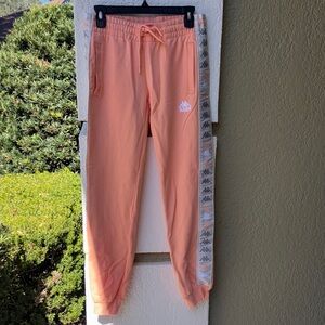 Kappa 222 Banda Iakora Coral Woman’s Track Pants NWT